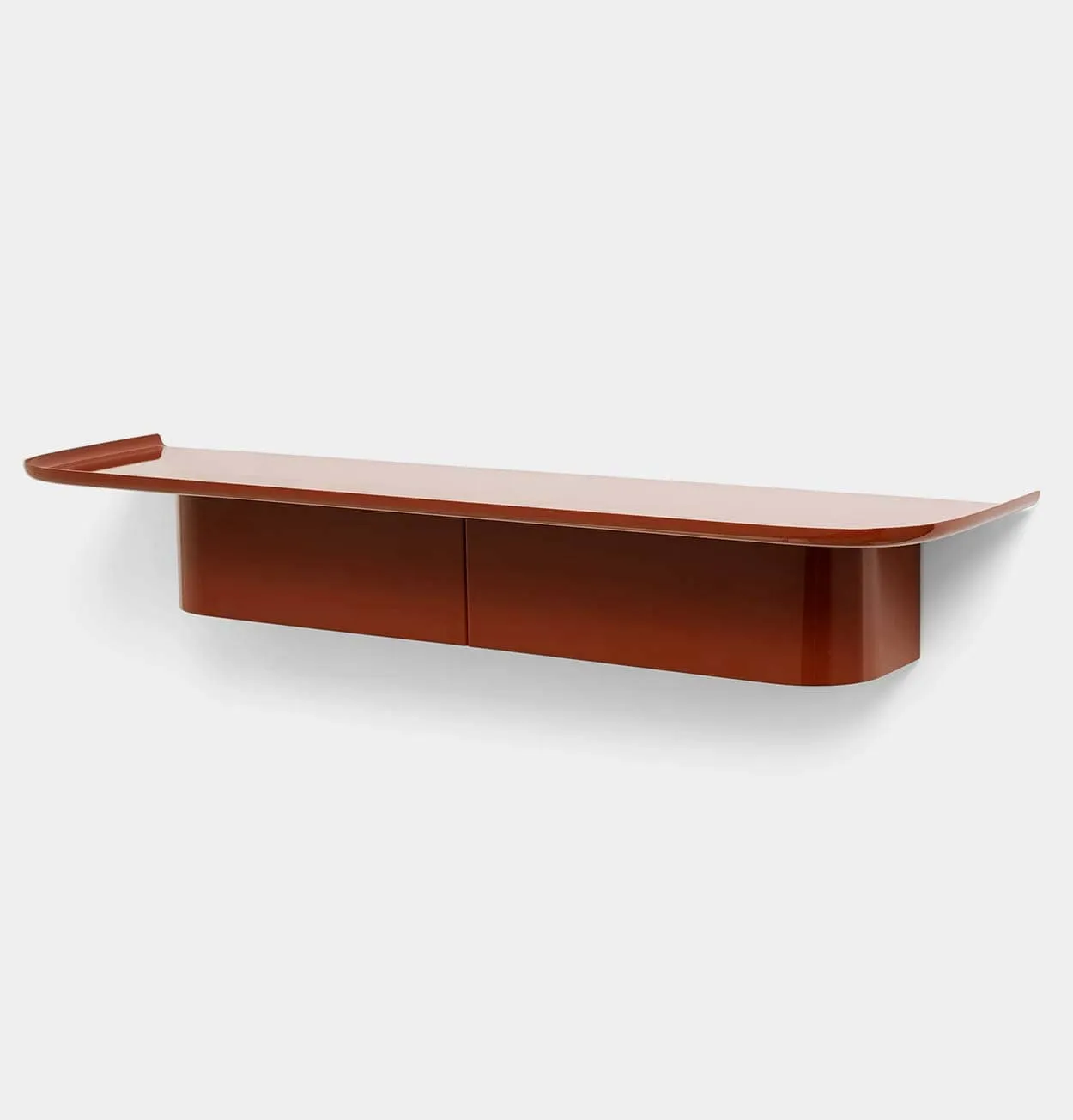 HAY Korpus Shelf in Brick Red – Large