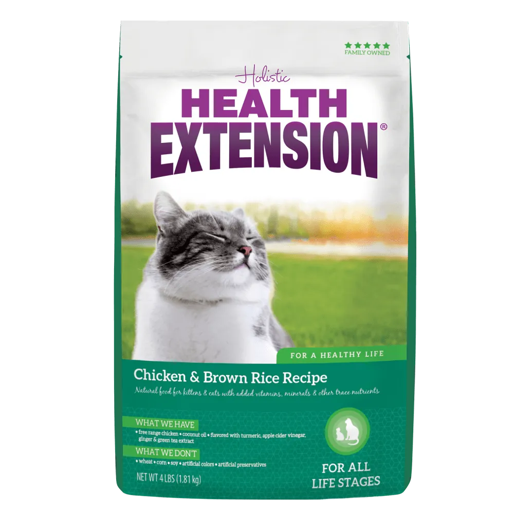 Health Extension Chicken & Brown Rice All Life Stages Dry Cat Food