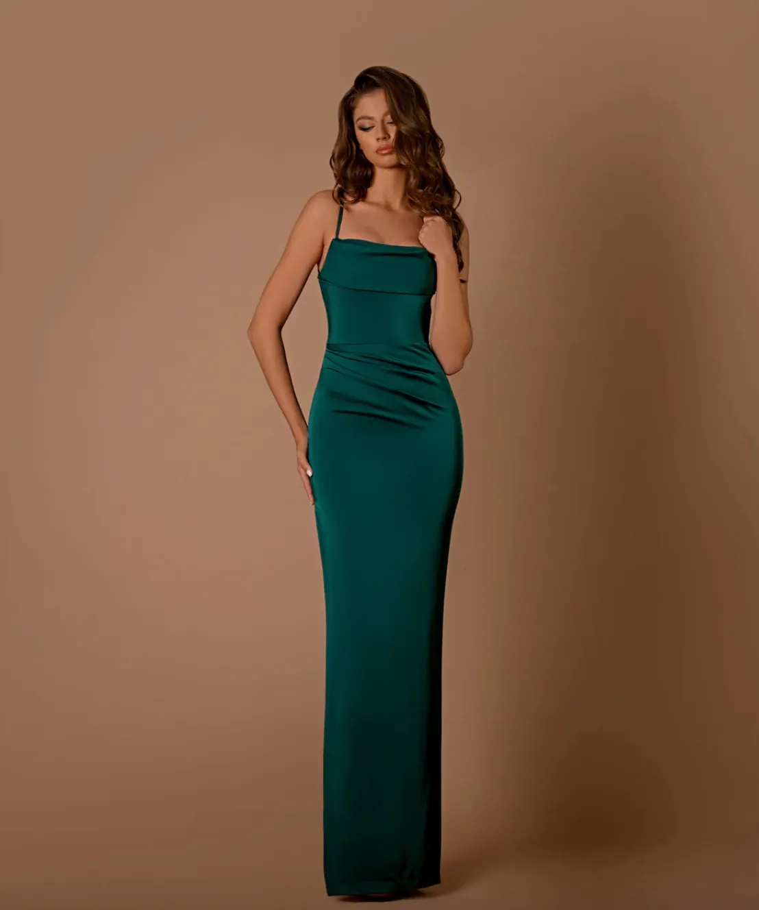 Heather Jadore Gown NBM1021 - Emerald