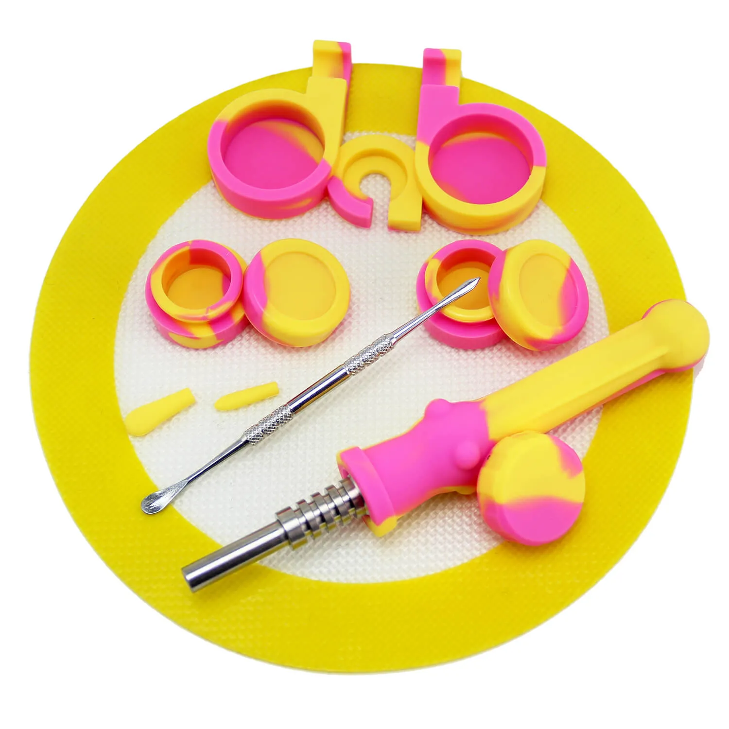 Honey Straw Kit With Dab Mat