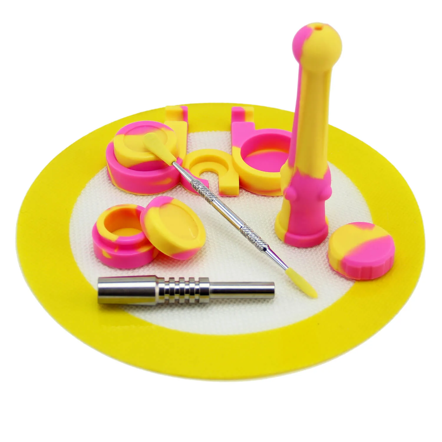 Honey Straw Kit With Dab Mat