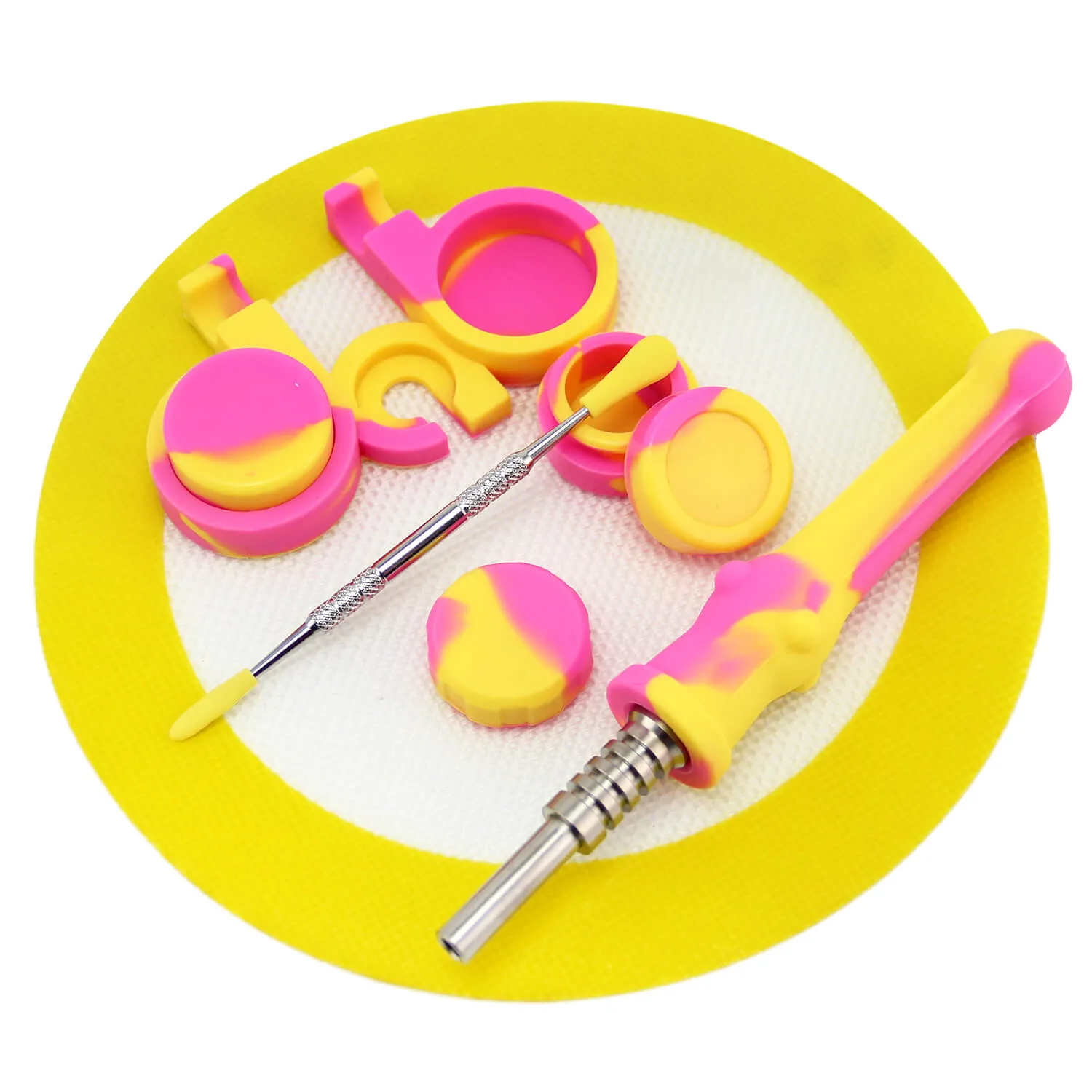 Honey Straw Kit With Dab Mat