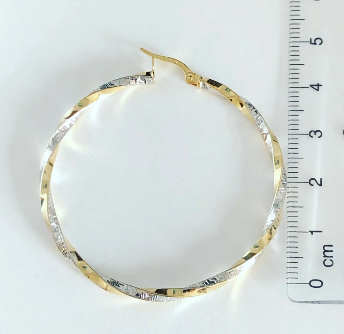 Hoop earrings