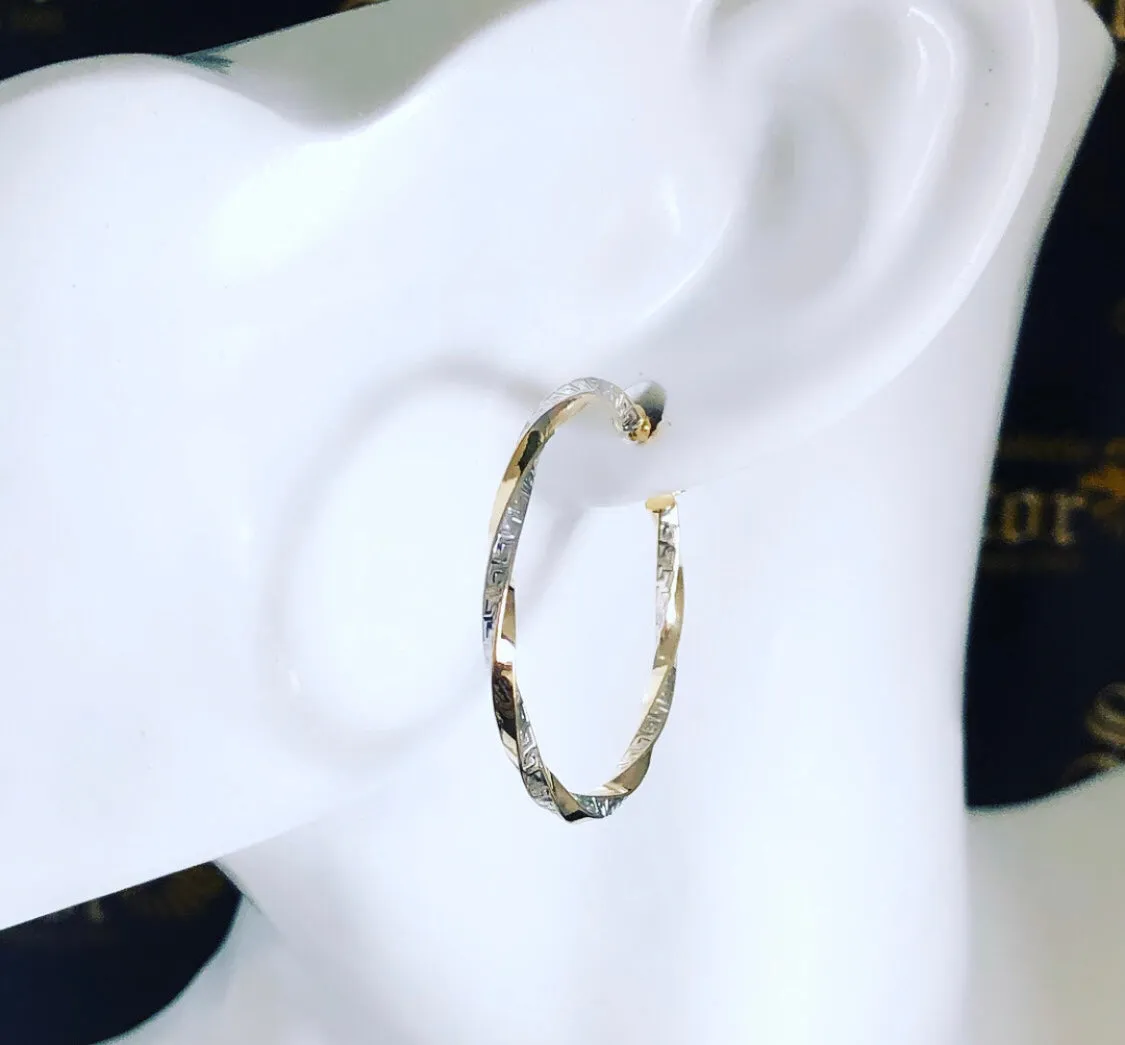 Hoop earrings