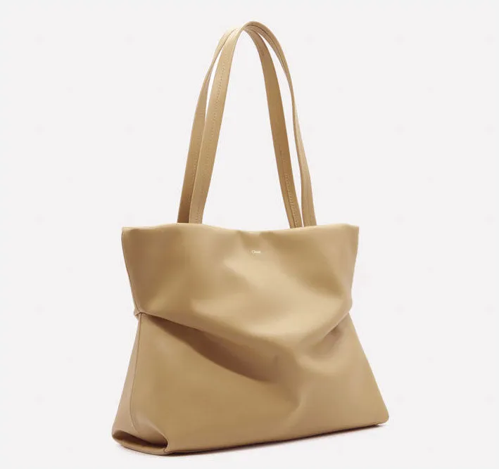 Judy East West Tote, Soft Tan