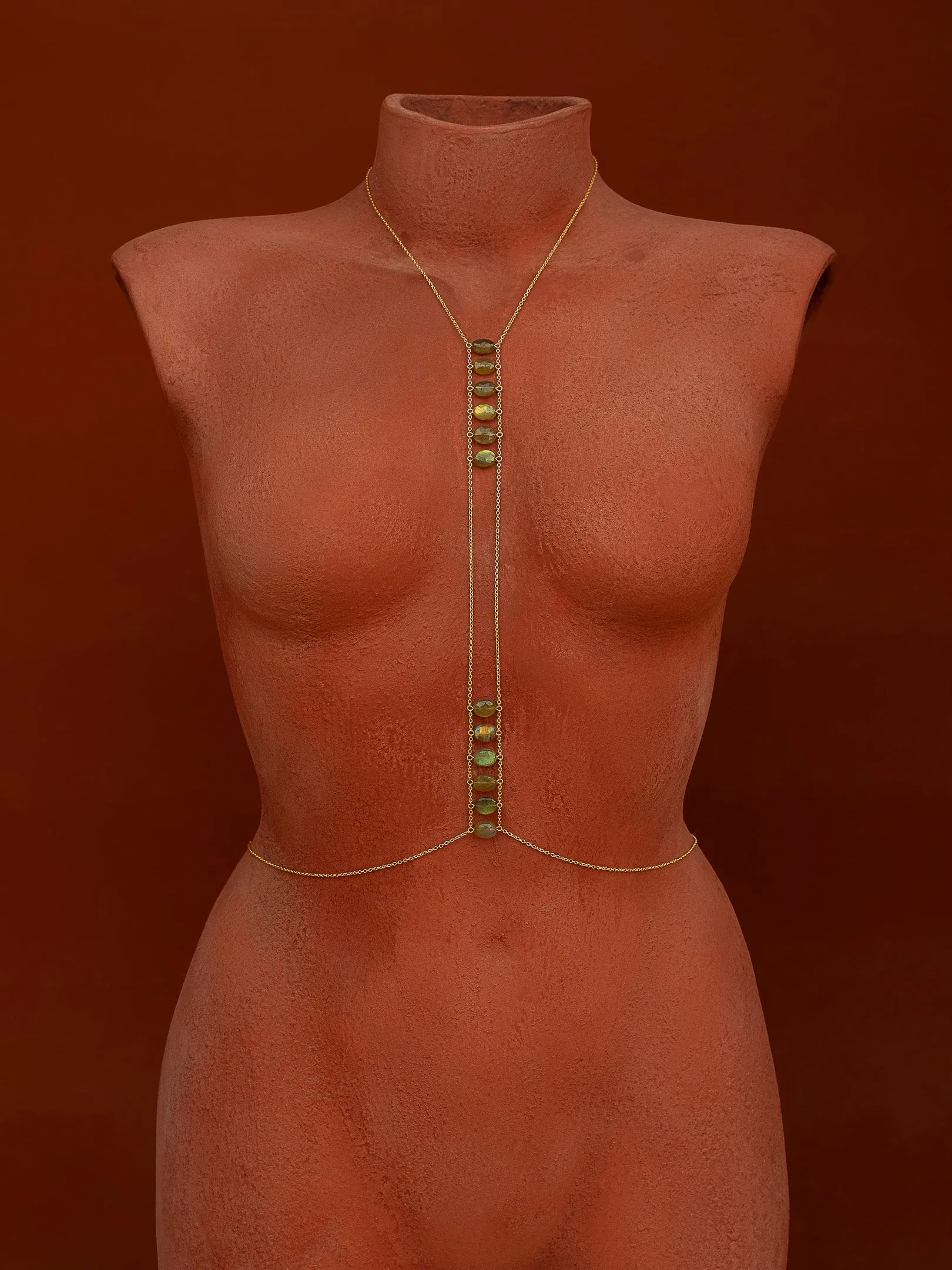 Ladders To Bliss Gemstone Body Chain