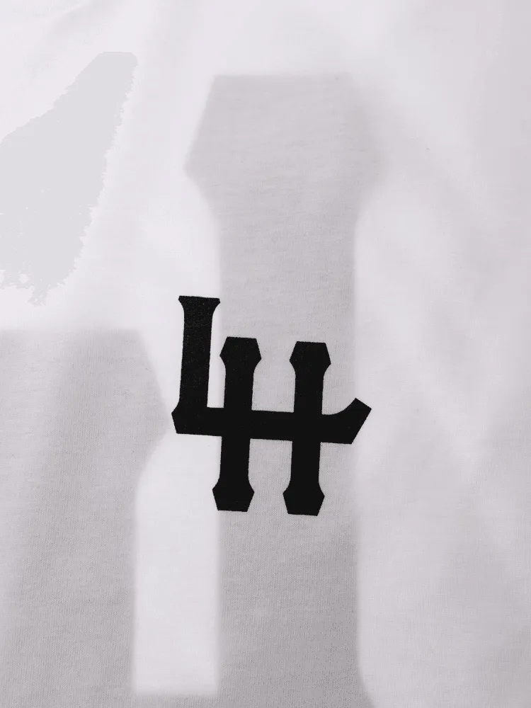 LH Big Logo Tee - White / Black