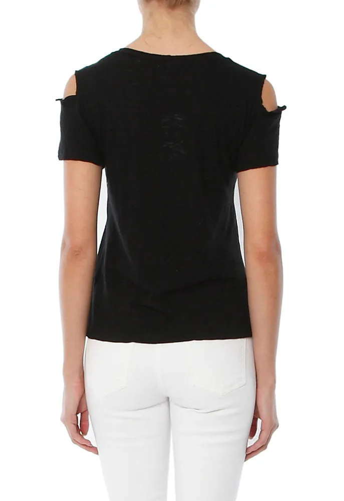 LNA Luna Tee Black