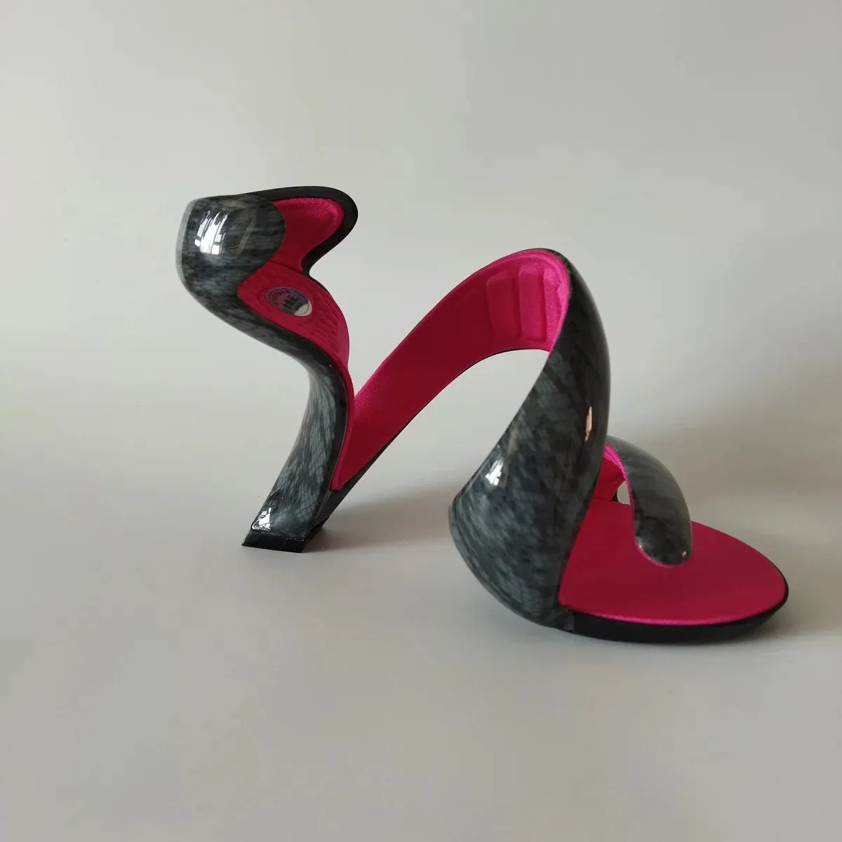 Lucidity Swirl Design Heel