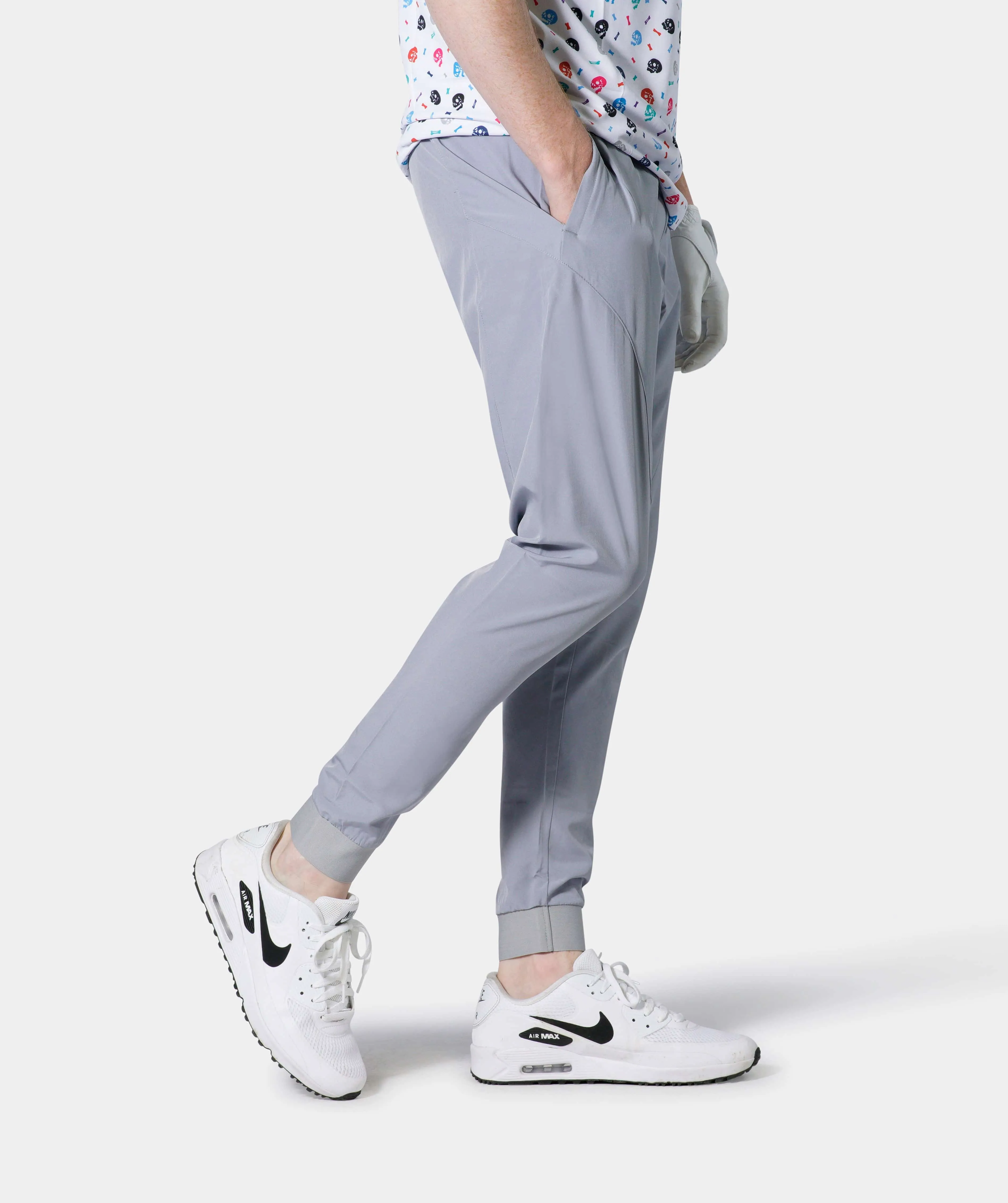 LUXE GOLF JOGGERS - GREY