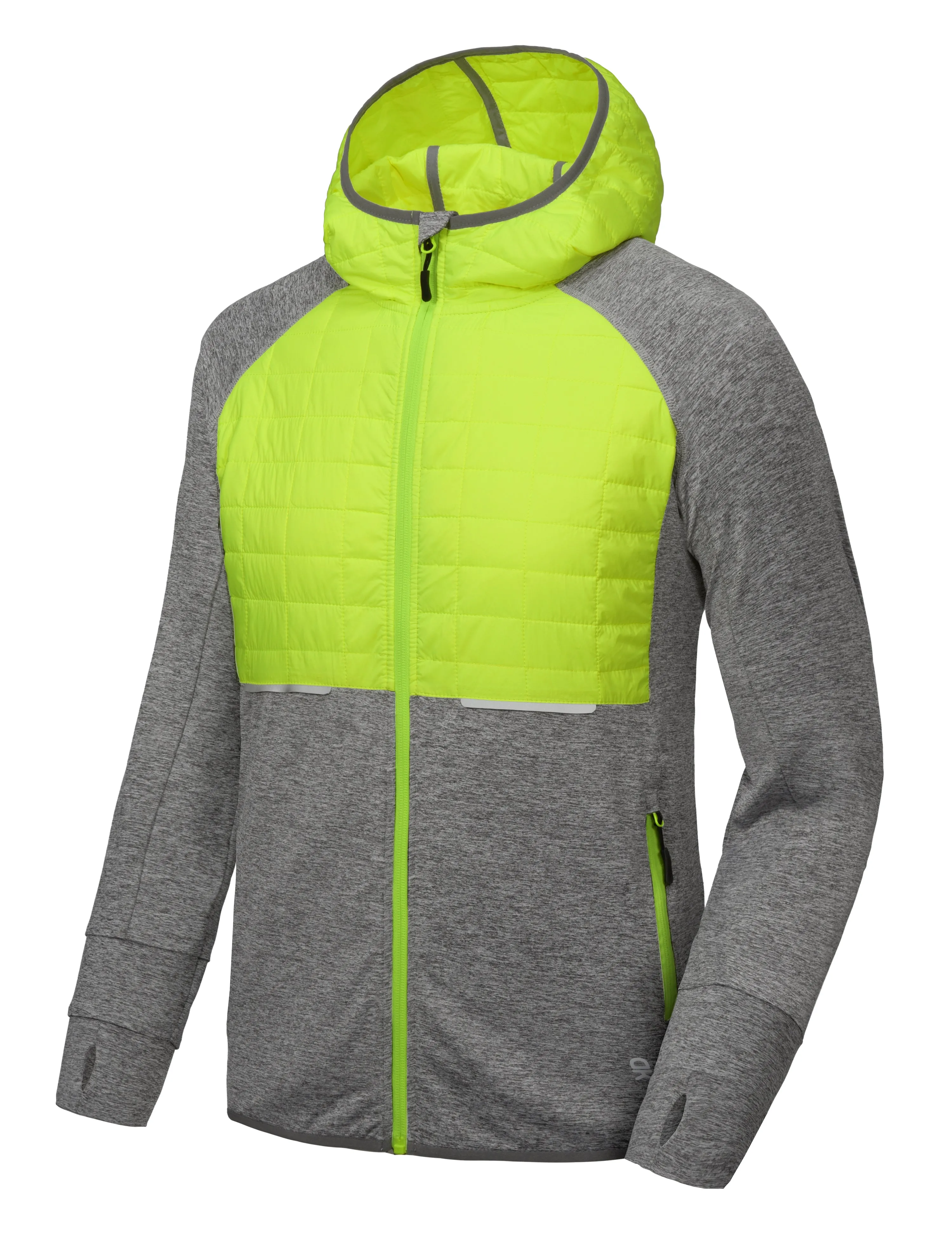 Men's Insulated Running Thermal Hybrid Jacket