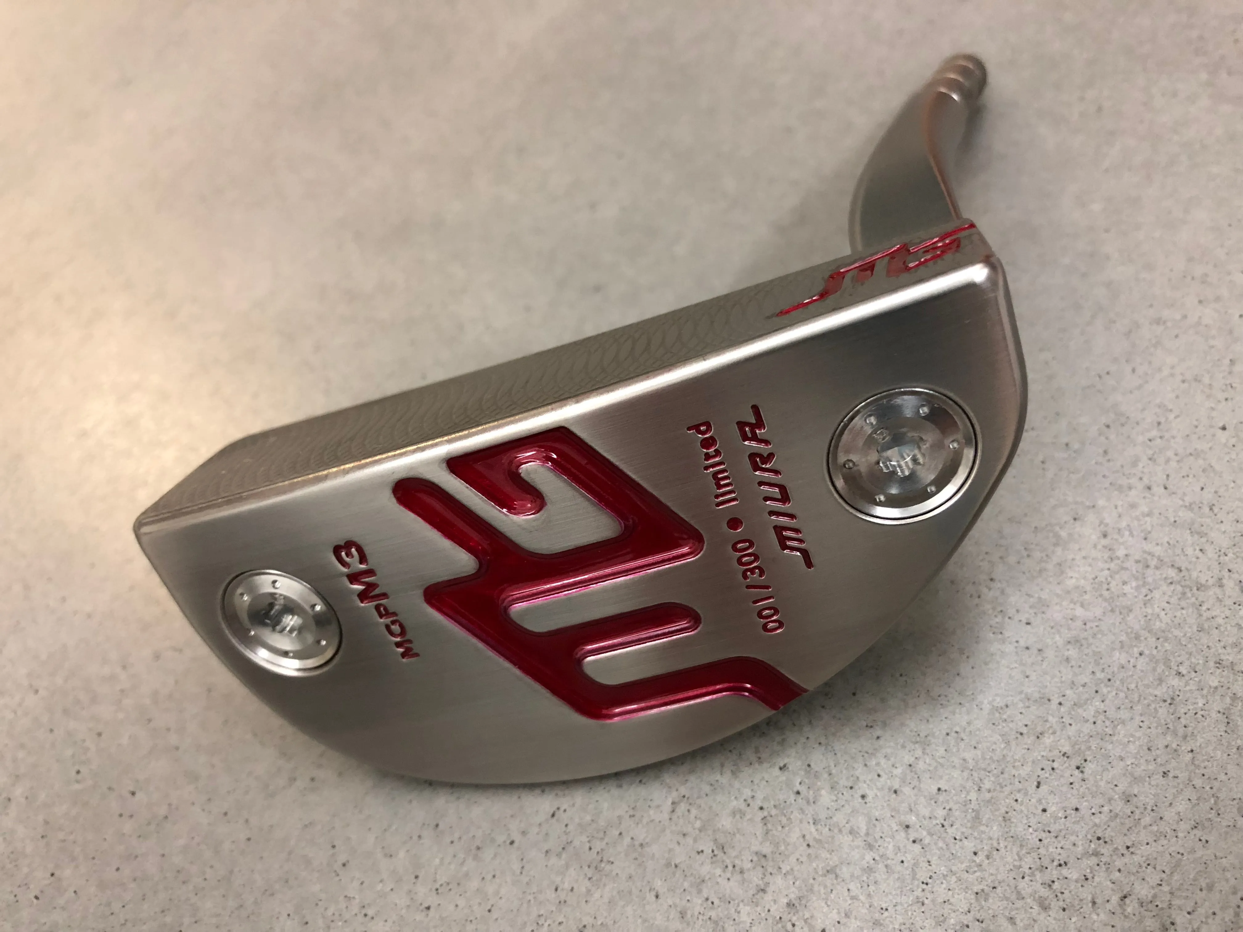 Miura Golf Giken Putter MGP-M3 Limited Red