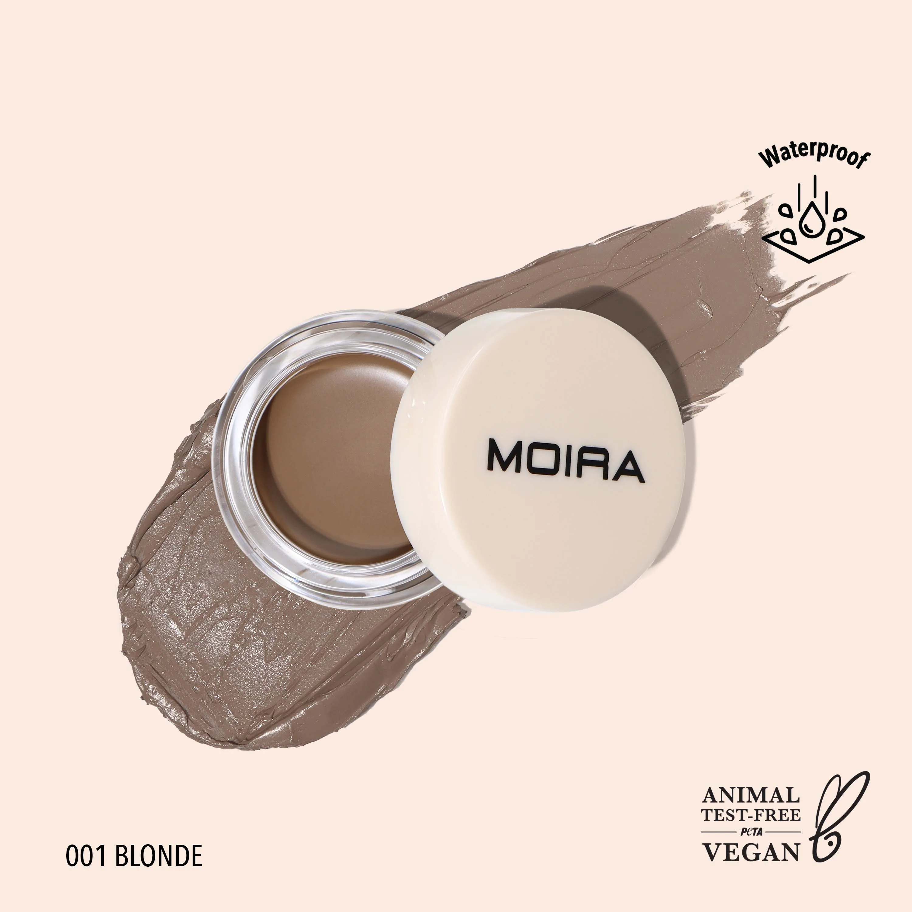 MOIRA Define And Sculp Brow Pomade