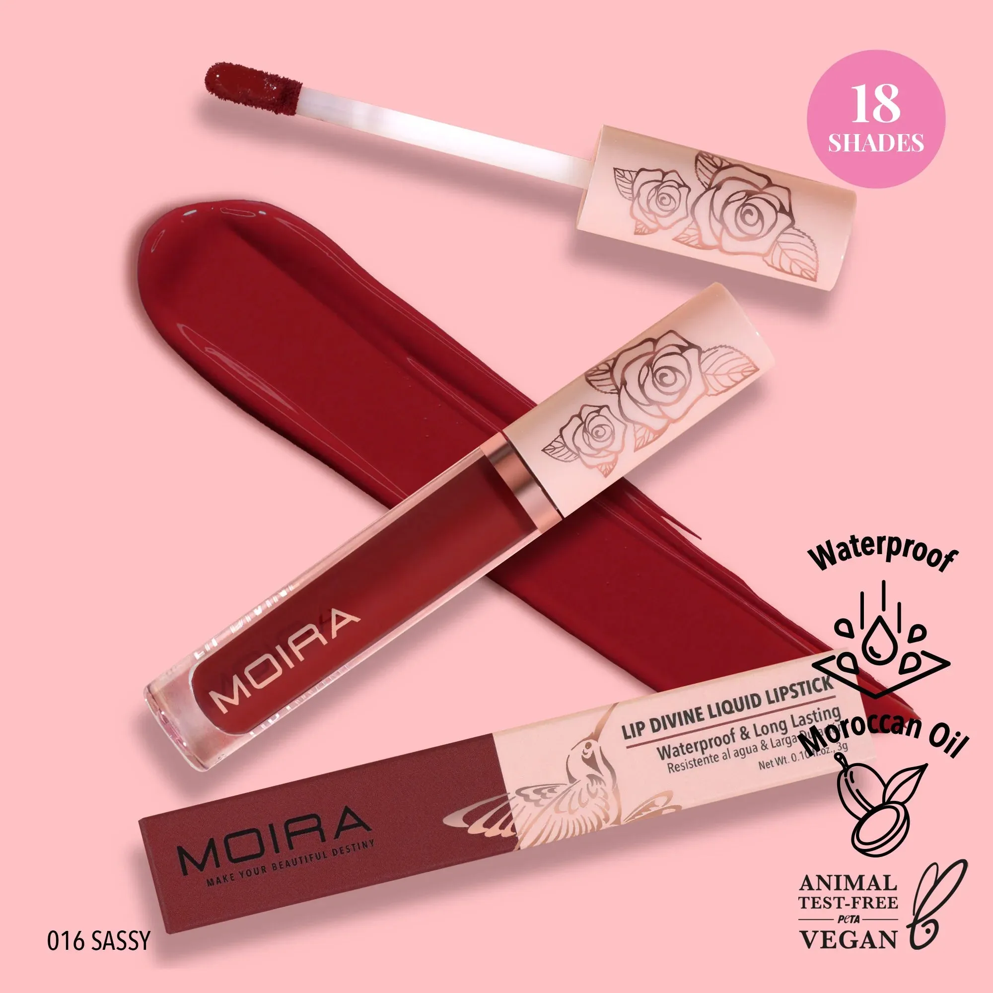 MOIRA Lip Divine Liquid Lipstick