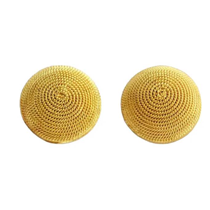 Mycenaean Beehives Pure Gold Earrings