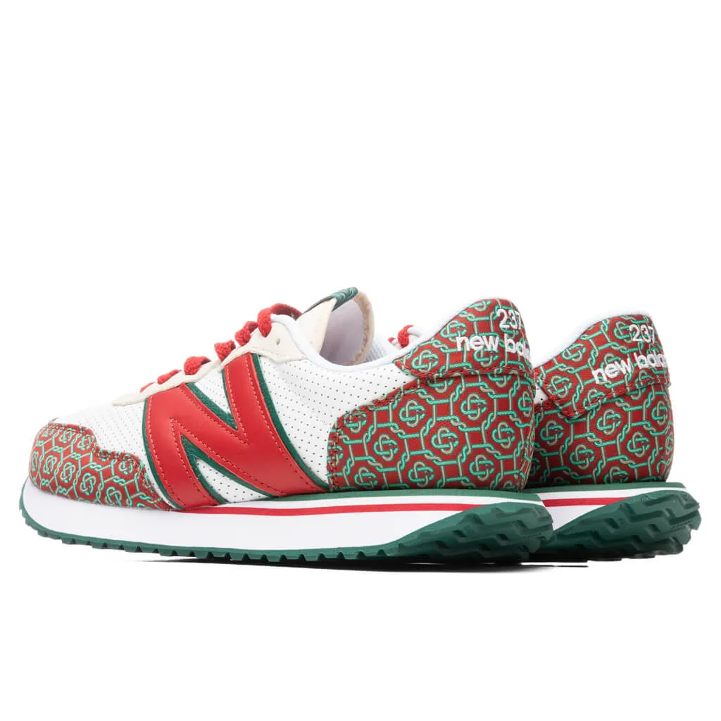 New Balance x Casablanca 237 - White/Jacquard