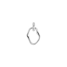 Noon Mini Earring, Silver