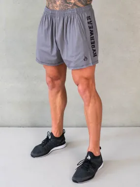 Octane Arnie Shorts - Steel Grey