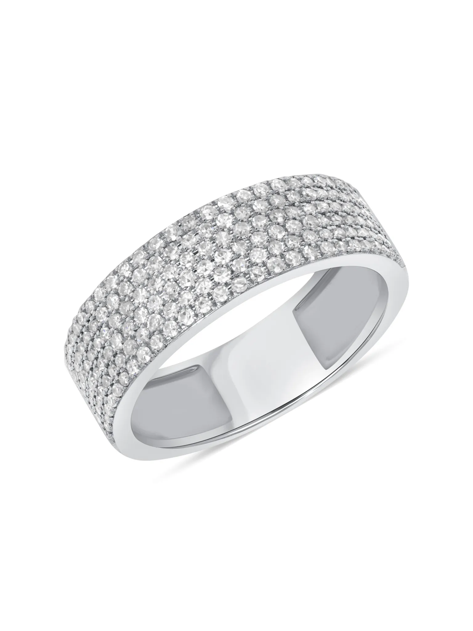 Pave Diamond Band 14K