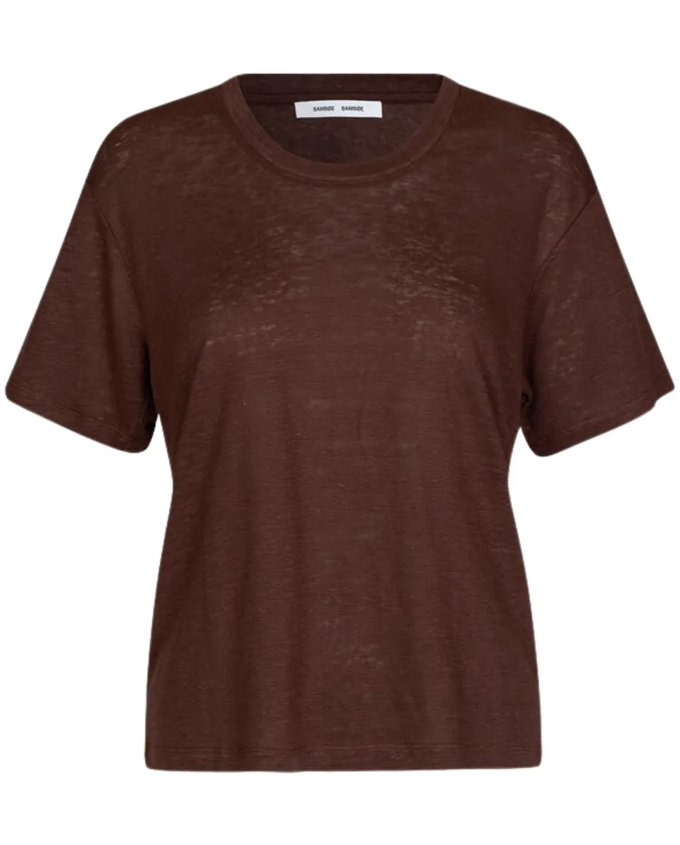 Sakayla T Shirt Brown Stone