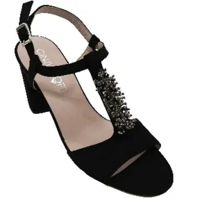 Scarpe da donna Cinzia Soft - Art. IAB7B3369 C001 sandalo nero con tacco