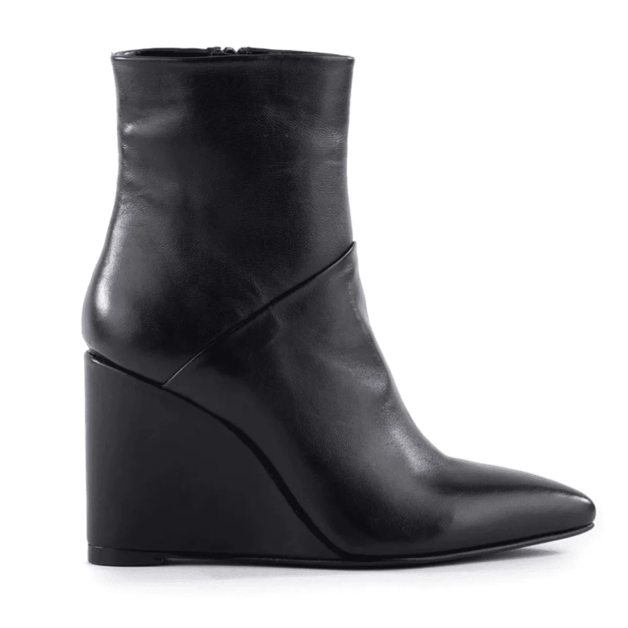 Seychelles Only Girl Wedge Pointed Booties in Black