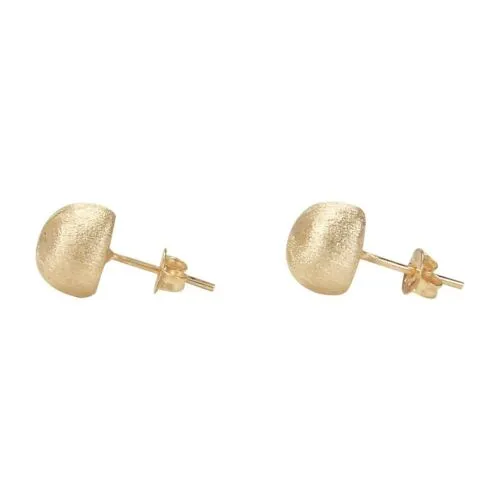 Sheila Fajl Lilou Ball Stud Earrings in Brush Champagne