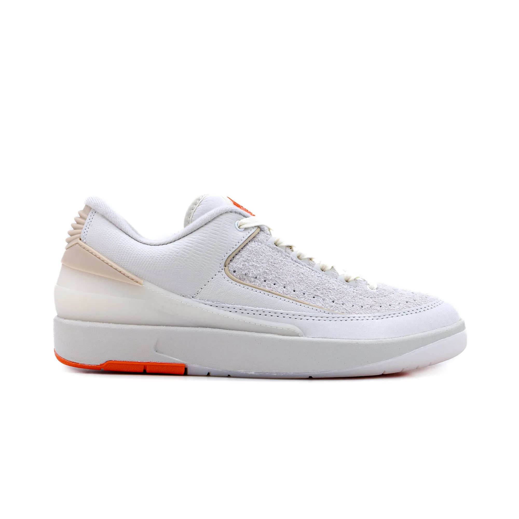 Shelflife x Nike Air Jordan 2 Retro Low SP White/Light Bone/Mandarin DV7128-110