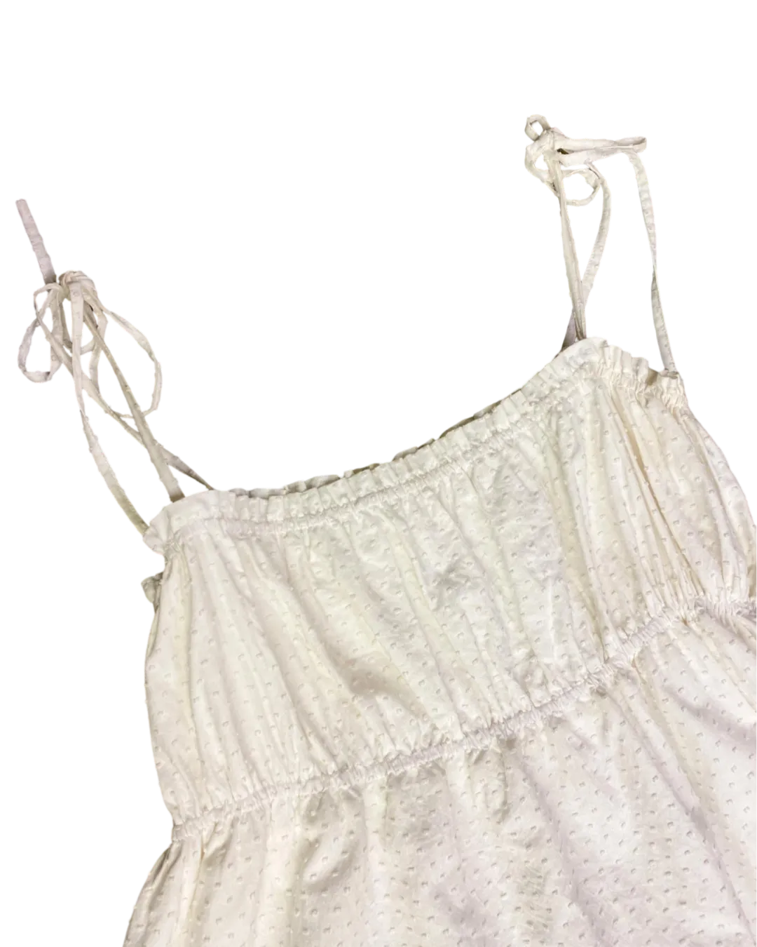 Size 14 - Lullaby Club White Strappy Dress