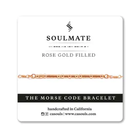 SOULMATE - MORSE CODE BRACELET