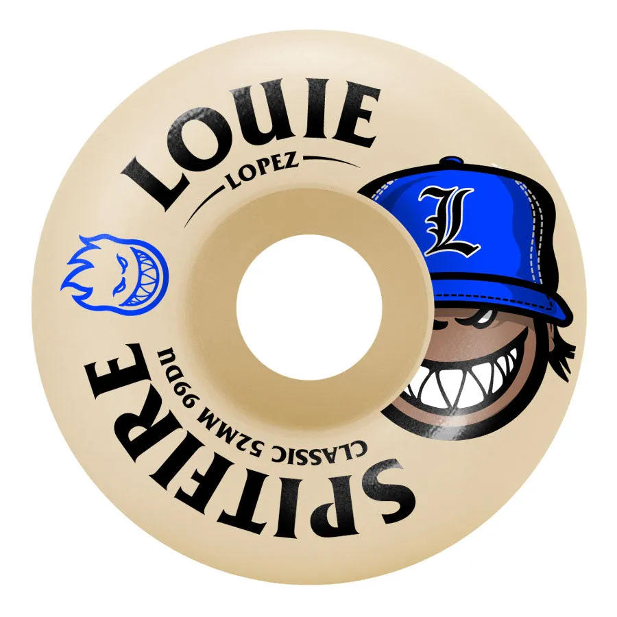 Spitfire Wheels Formula Four F4 99D Louie Burn Squad Classics 52mm