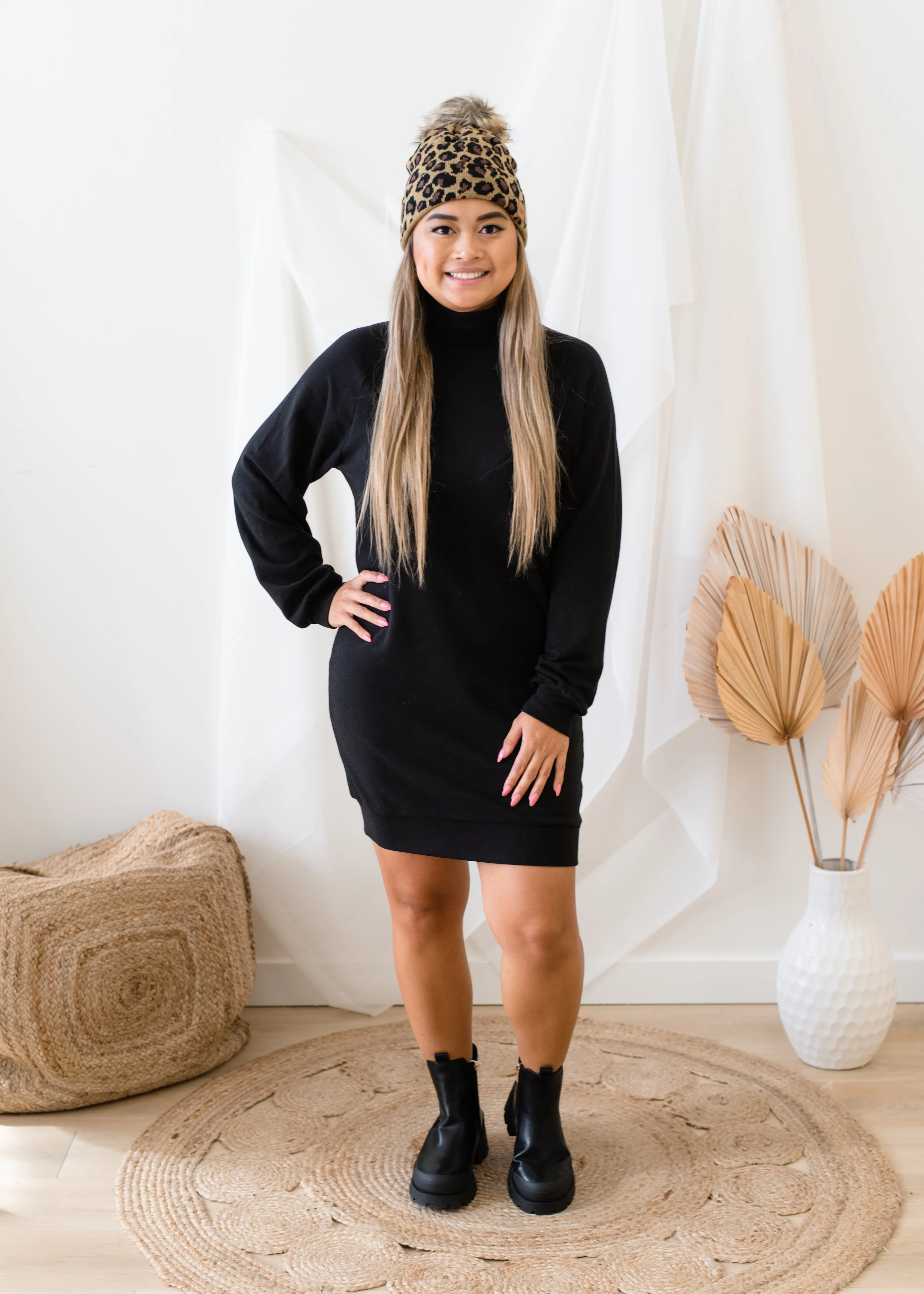 The Amber Luxe Fleece Dress