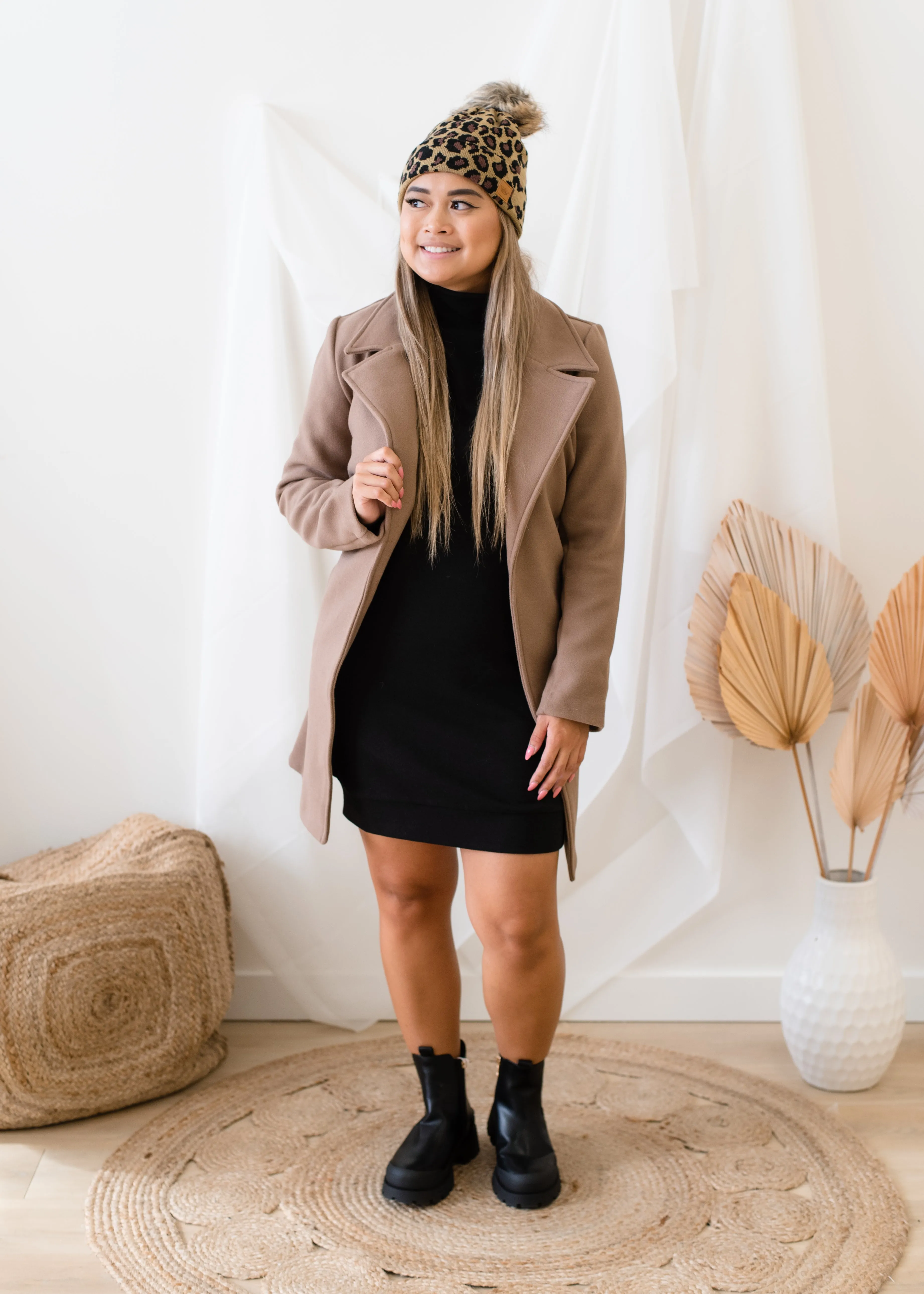 The Amber Luxe Fleece Dress