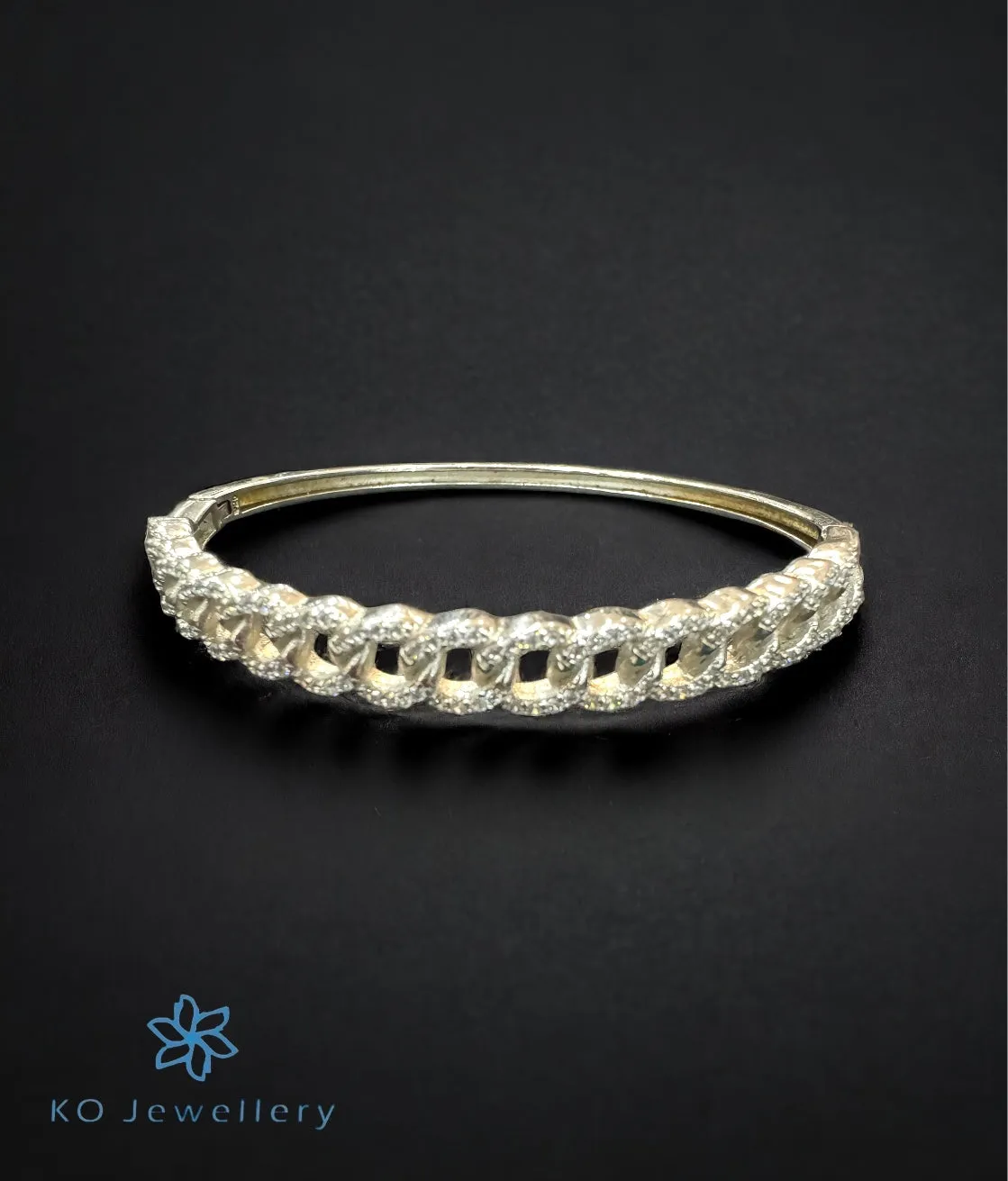 The Stellar Silver Openable Bracelet