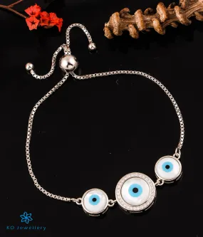 The Triad Evileye Silver Bracelet