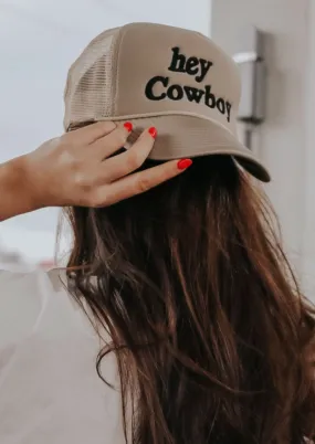 Trucker Hat - Hey Cowboy