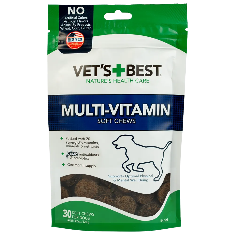 Vet's Best Multi-Vitamins Soft Chews 30ct