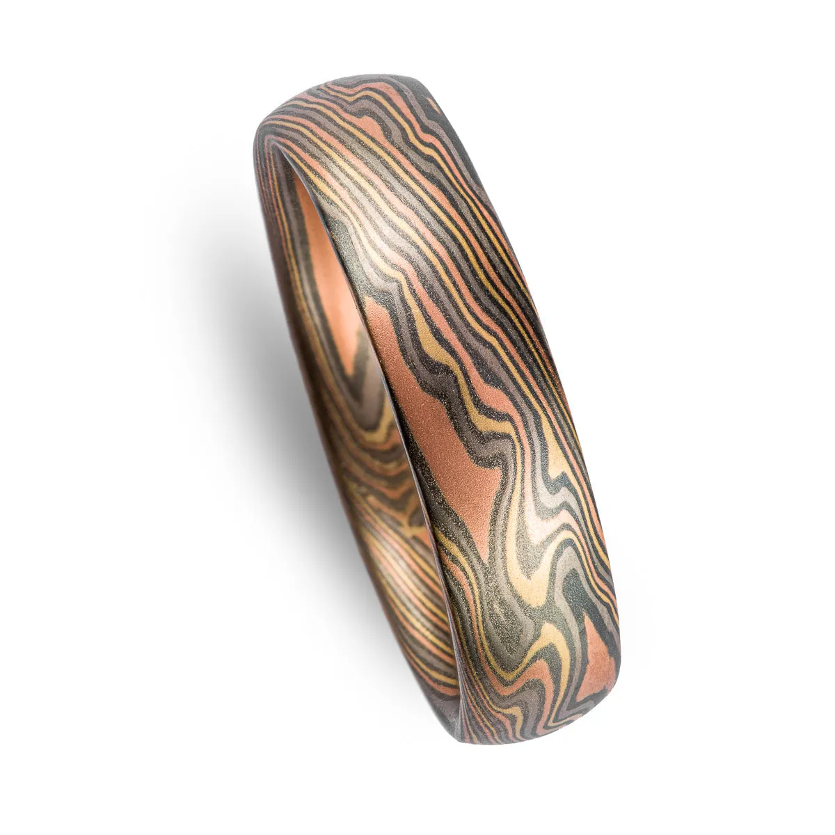 Wilderness Firestorm Palette Ring in Twist Pattern