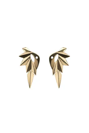 Wing Reverse Earring, Gold