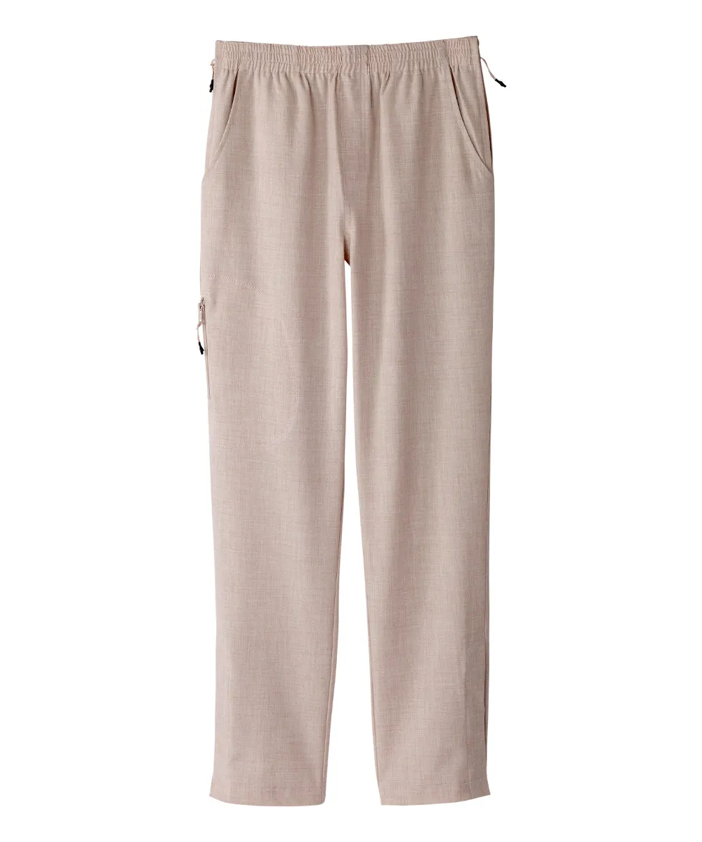 Women's Side Zipper Linen Pants